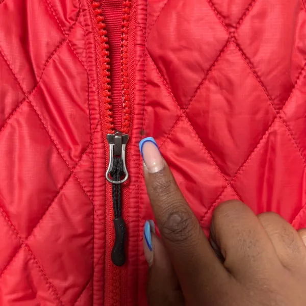 Marmot Women Polyester Vest Large Red Quilted‎ Full Zip Puffer Sleeveless Jacket - Image 2
