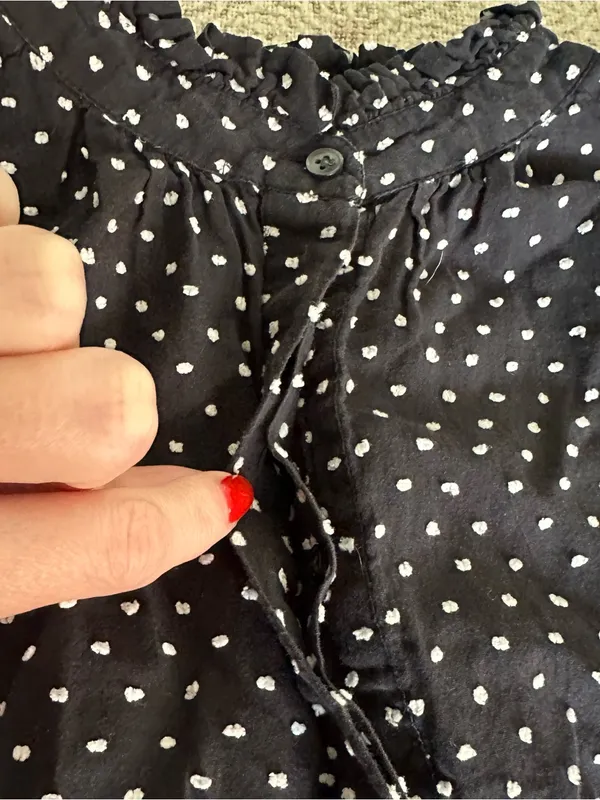 Ann Taylor Sleeveless Polka Dot Top - Image 3