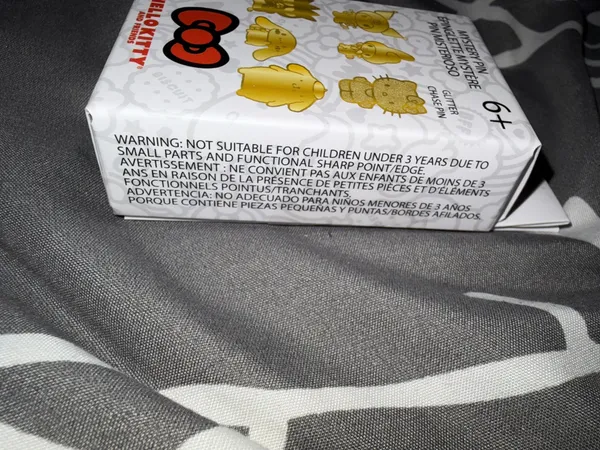 Loungefly Hello Kitty Sanrio 50th Anniversary Gold Mystery Box Pin (One Pin) NIB - Image 4