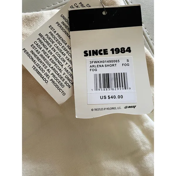 Reef Arlena Sand Tan Athletic Walking Short size Small NEW - Image 10