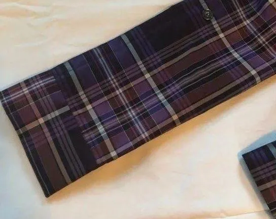 Puli Plaid Jacket Fully Lined with Belt - Image 6