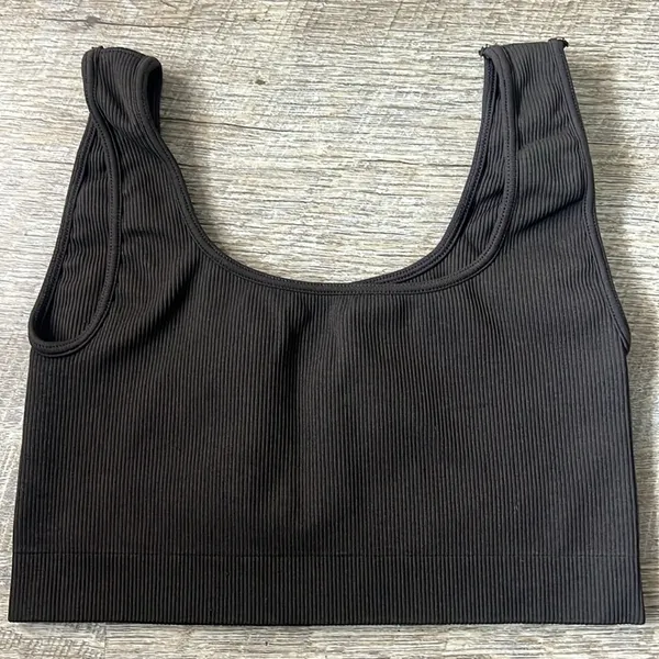 Set Active SCULPTFLEX POWER BOX CUT BRA In Espresso Size Small - Image 2