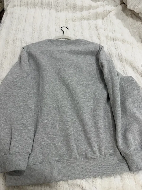 Grey Crewneck Gray Size L - Image 2