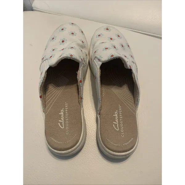 Clarks Women's Breeze Shore Natural Canvas US Size 7 1/2 - Image 2