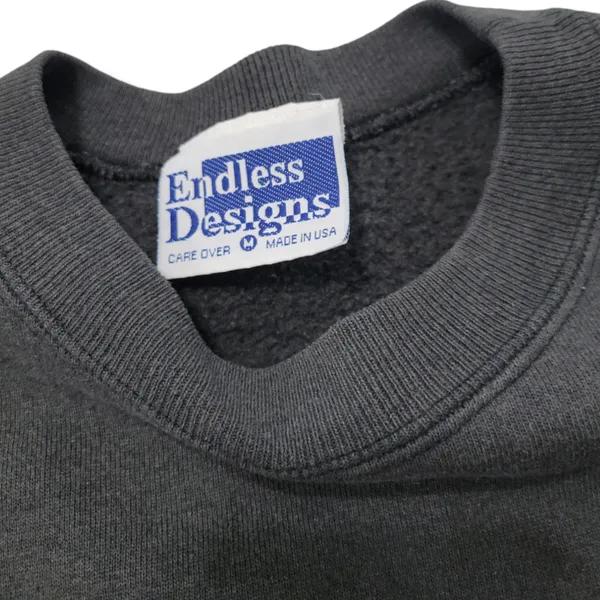 Endless Designs Vintage Sweatshirt Size Medium M Holiday Birds Birdhouse Graphic Unisex Sweatshirt - Image 8