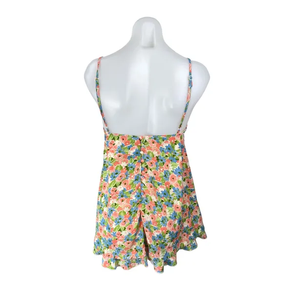 Princess Polly Multicolor Floral Bustier Sleeveless Cami Babydoll Mini Dress 0 - Image 4