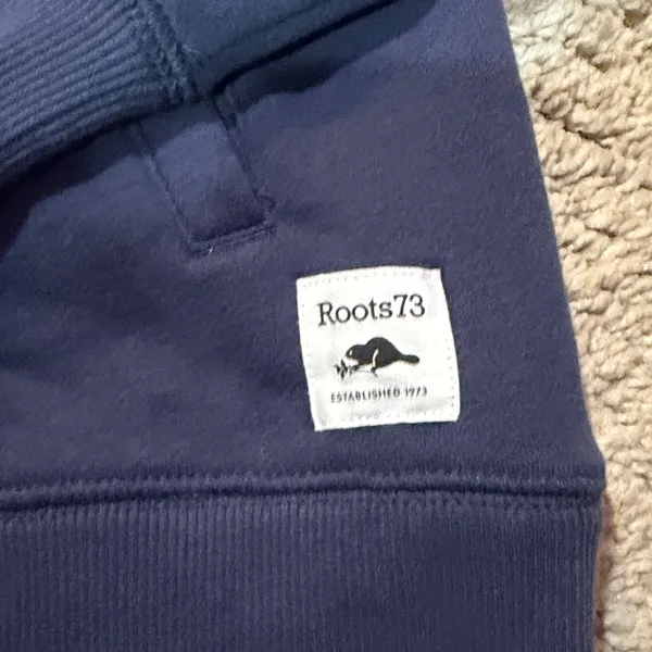NWT Roots 73 navy quarter zip - Image 2