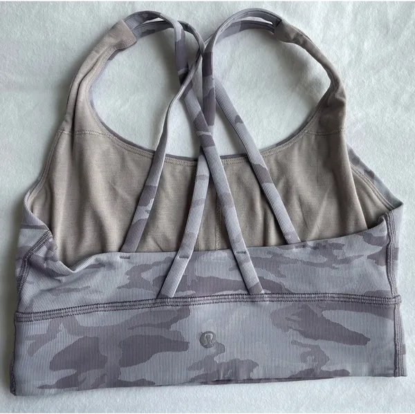Lululemon Energy Longline Ribbed Bra - Image 4