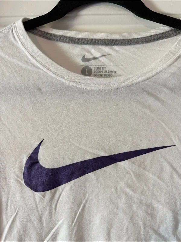 Nike Women’s White Long-Sleeve - Image 2