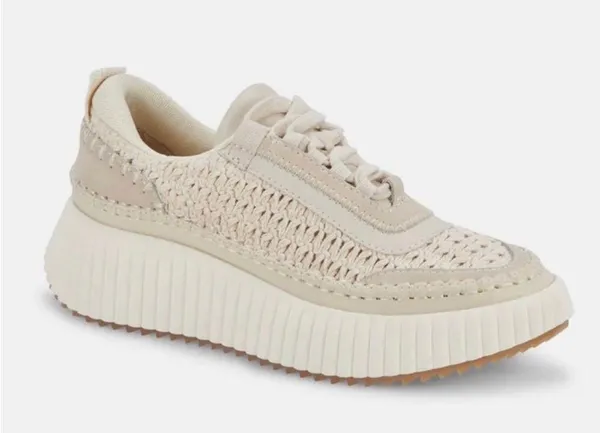 Dolce Vita Dolen Sneakers in Sandstone Knit size 8.5 - Image 2