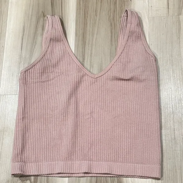 Intimately Free People Solid Rib Brami Tank Top Women’s Medium/Large - Image 2