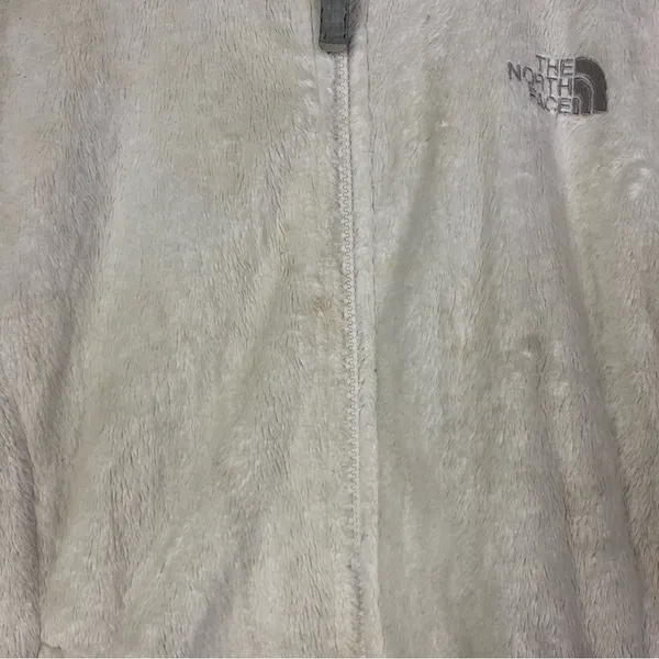 The North Face White Osito Fleece‎ Full Zip Jacket L - Image 3