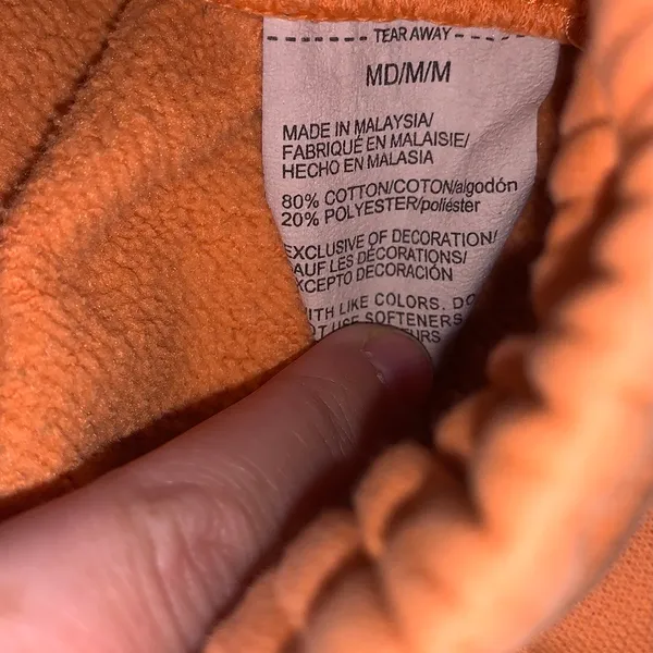 Under Armour Playback Orange Cargo Jogger SweatPants Loose Fit - Image 8