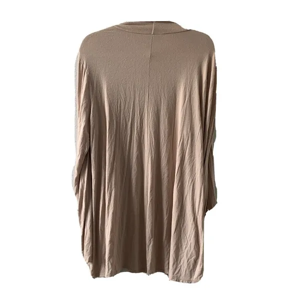 BKE Buckle Womens Size XL Beige Open Front Duster Cardigan - Image 3