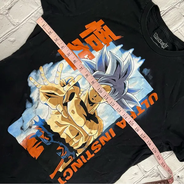 Dragonball Z Super T-Shirt Womens Large Short Sleeve Anime Japanese Comic Tee - Image 5
