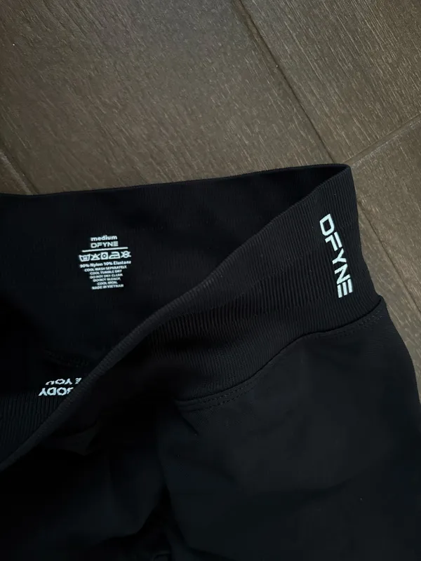 DFYNE Shorts Impact 4.5" Black - Image 3