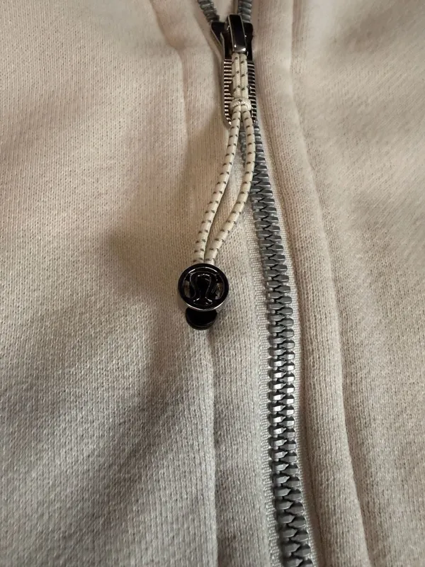 Lululemon Scuba Oversized Half-Zip Hoodie XL/XXL Cream Tan - Image 2