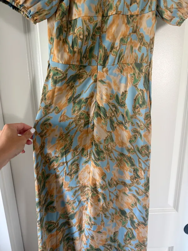 WeWoreWhat puff sleeve maxi dress - Image 6