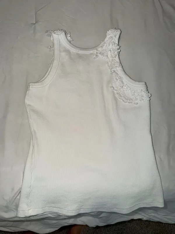 White Lace Tank - Image 3