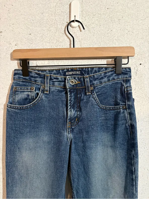 Vintage Aeropostale Bootcut Jeans | Size: 0 Regular - Image 2