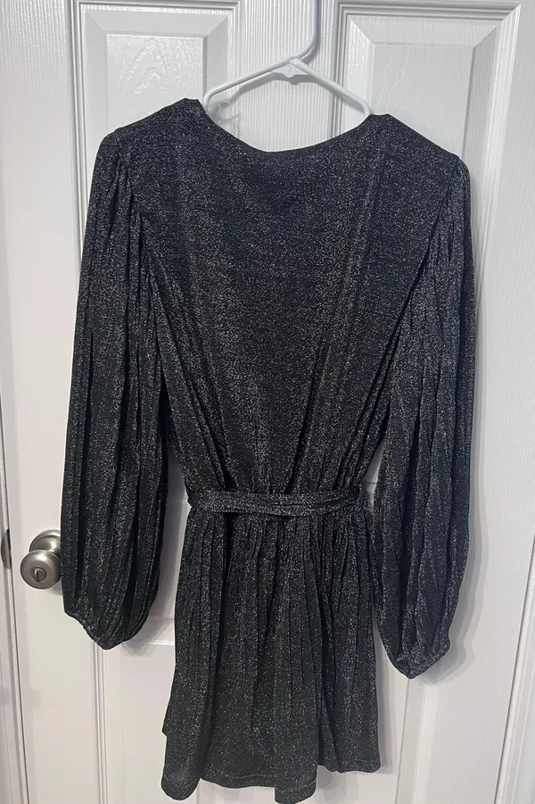 Entro Black Shimmer Romper - Image 2