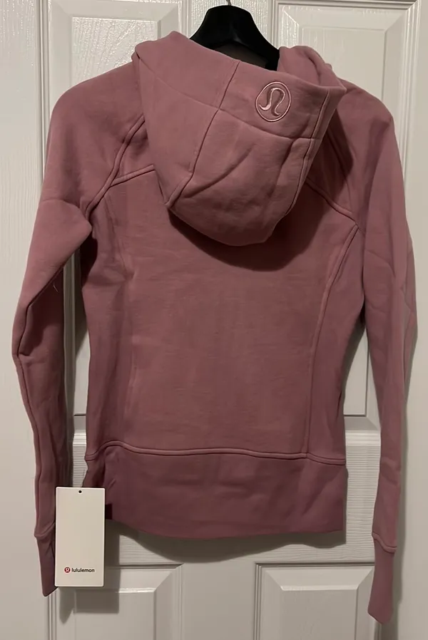 Lululemon Scuba Hoodie Jacket Zip-Up ColourRose Blush - Image 7