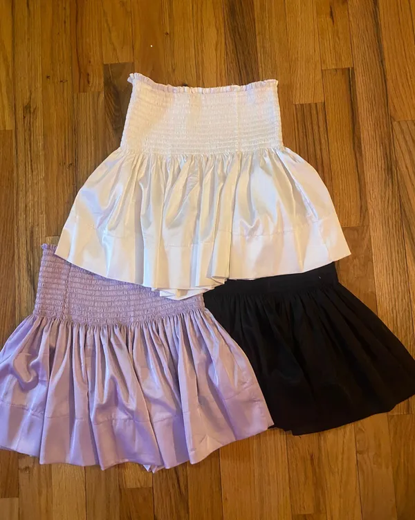 Natural Life Lavender Daisy Skort - Image 2