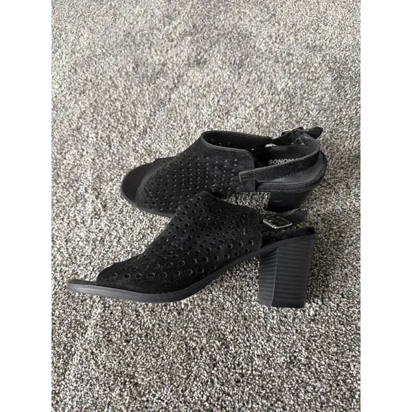 Sonoma open toed heeled booties - Image 3