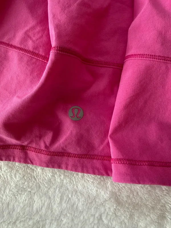 NWOT Lululemon DEAD STOCK Sonic Pink Pace Rival Mid-Rise Skirt - Image 4
