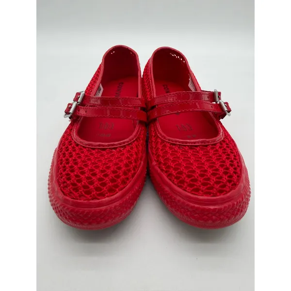 Converse Chuck Taylor All Star Dainty Mary Jane Knit Loafer Retro Ruby Red 8 - Image 5