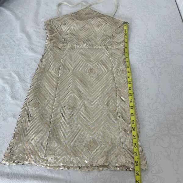 Crystal Doll Homecoming Sequin Bodycon Mini Dress Size 3 - Image 10