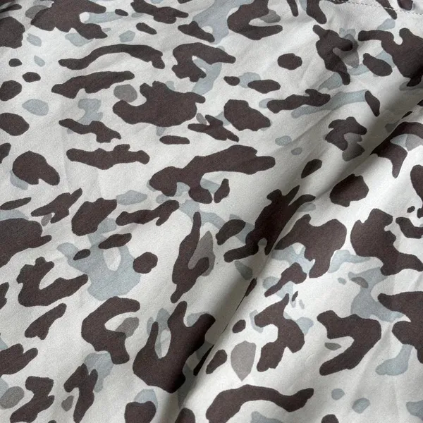 AEROPOSTALE Women's M Camisole Tank Top Gray Brown Animal Camo Pattern - Image 4