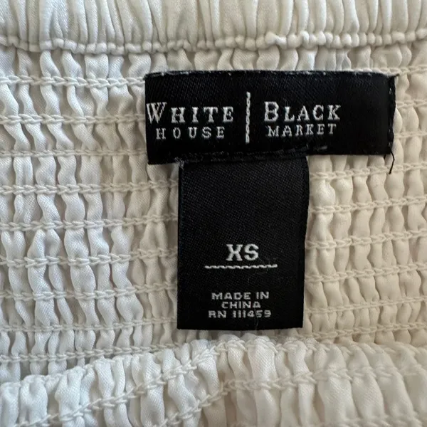 XS White Lace Skirt‎ by White House Black Market Boho - Image 4