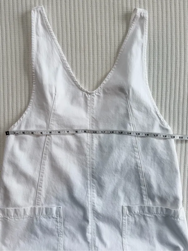 Free People High Roller Shortalls in Optic White Cotton - Image 8