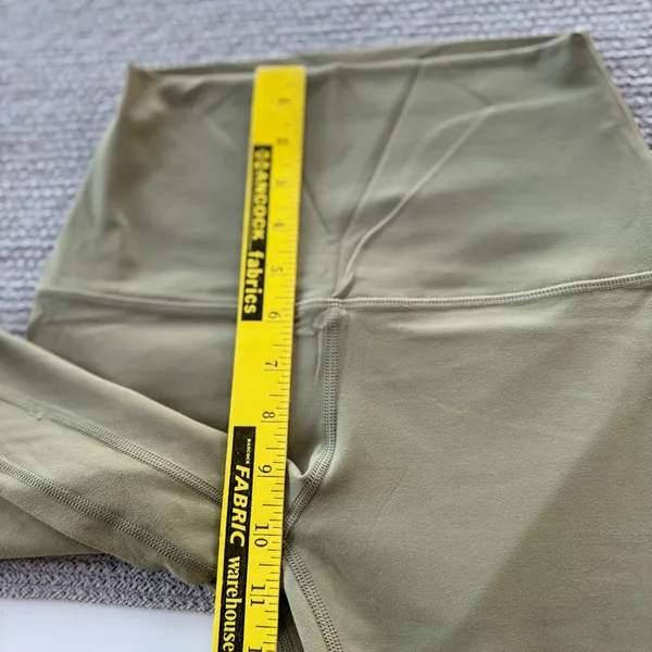 CRZ Yoga Light Spring Green High Rise Leggings 25” Inseam Size Small - Image 5