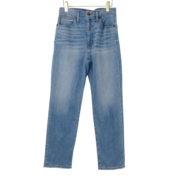 Madewell Classic Straight Jean Size 28 High Rise Straight Leg Jeans - Image 4
