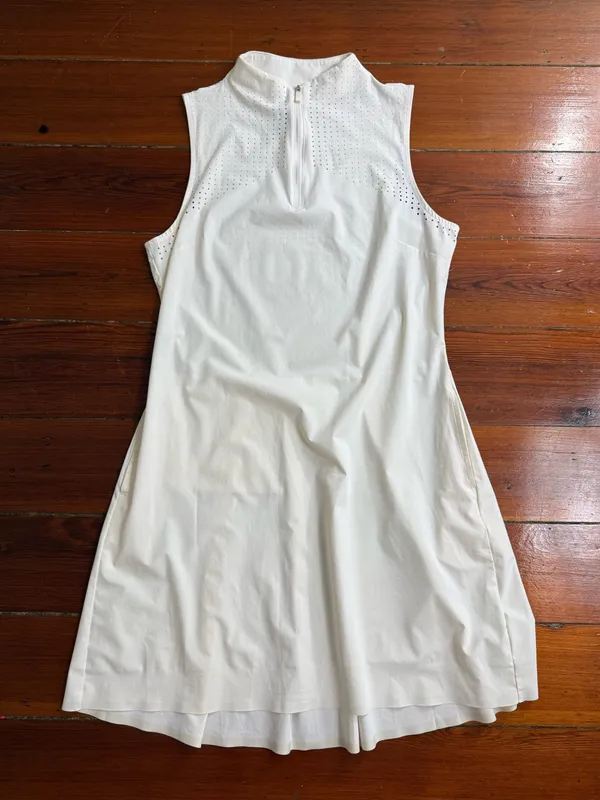 Nike Flex Ace Sleeveless Pleated Skirt Golf Dress Dry-Fit Sz S 🧡🍄 - Image 10