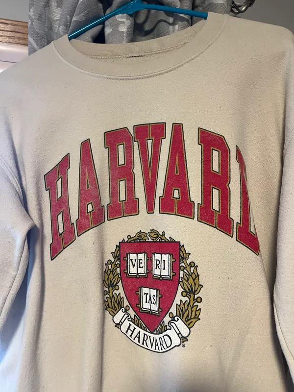 Harvard Crew neck Tan - Image 2