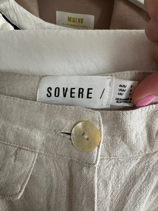 Sovere Anthropologie Linen Pants - Image 6
