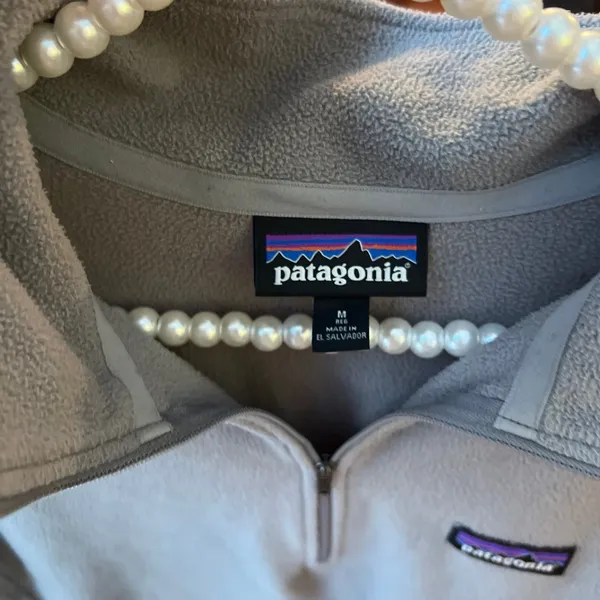 Patagonia pullover‎ fleece woman’s large - Image 4
