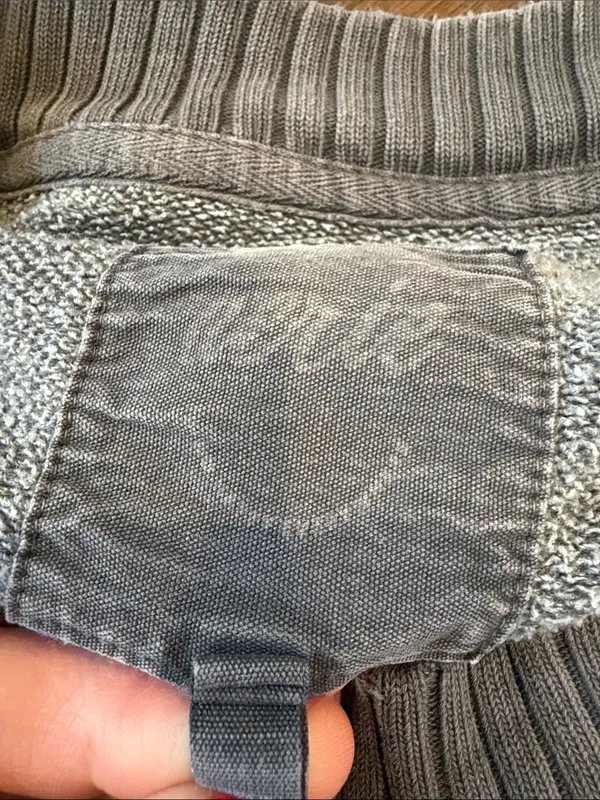 Aerie Down to Earth Crewneck Sweatshirt in Slate Gray Size Large - C73-026 - Image 2