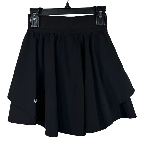 Lululemon SZ 0 Tall Court Rival High-Rise Skort Skirt Stretch Lightweight Layers - Image 8