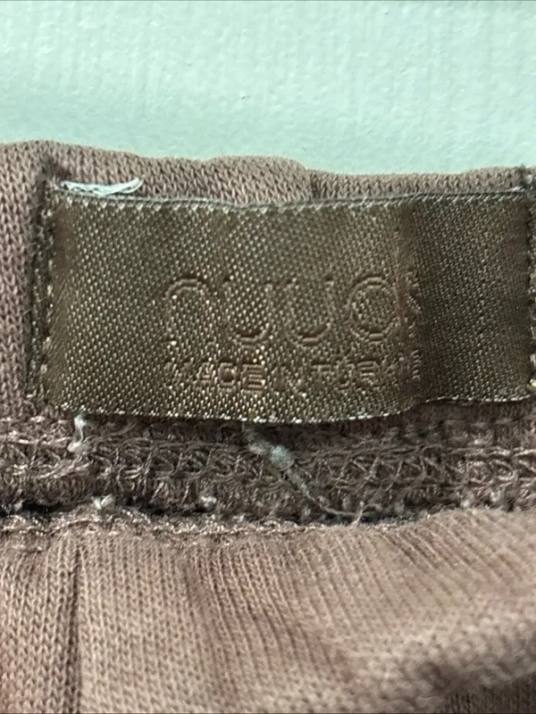 Nuuds Women’s Classic Sweatpants Size Medium Coffee Brown Loungewear Joggers EUC - Image 6