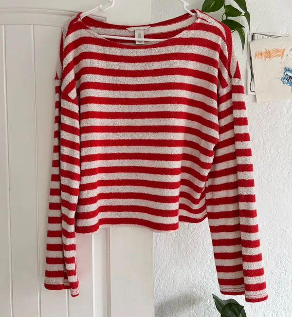 H&M Stripped T Shirt  - Image 3