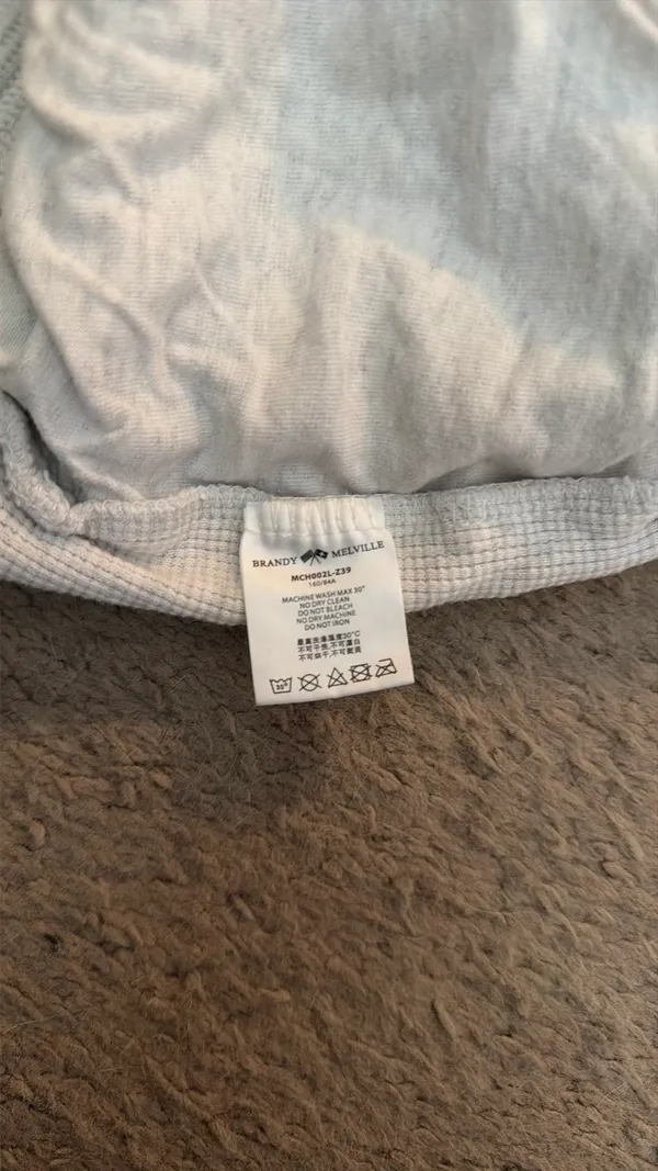 Brandy Melville Waffle Knit sweat pants  - Image 4