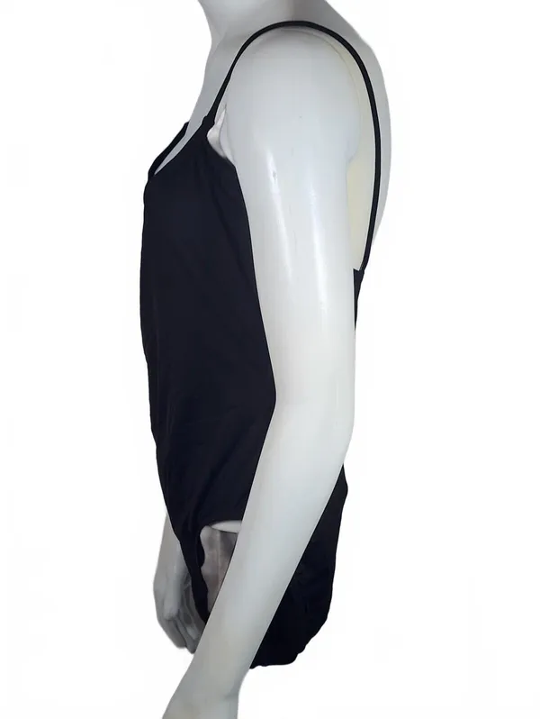 Anne Cole Studio Black One Piece Swimsuit with Thin Straps (14) - Image 4