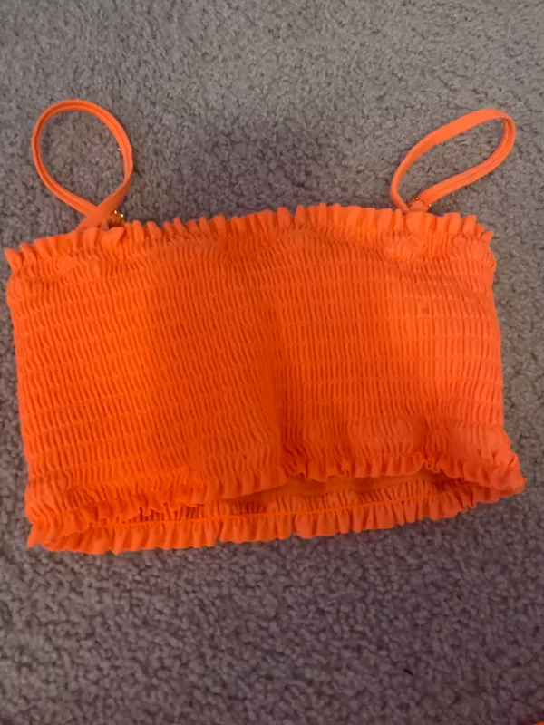 neon orange bikini set Size M - Image 2