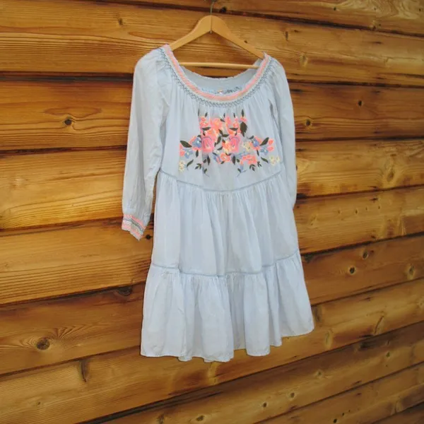 Free People Blue Dress - Image 2
