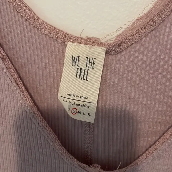 Free People We the Free Mauve Purple Long Sleeve Top - Image 2