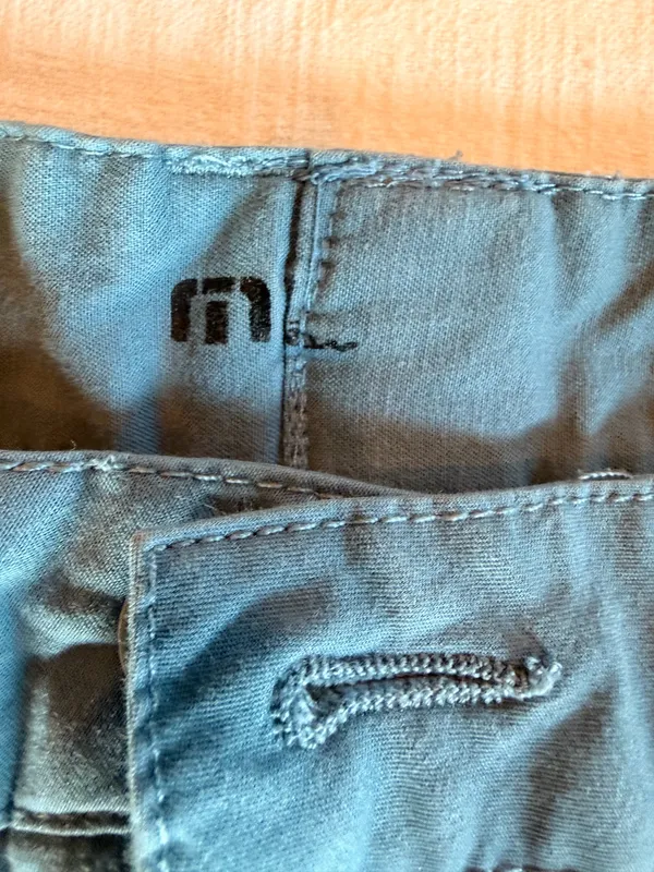 TravisMathew Men’s Performance Golf Pants Blue Stretch Casual 5 Pocket - Image 3